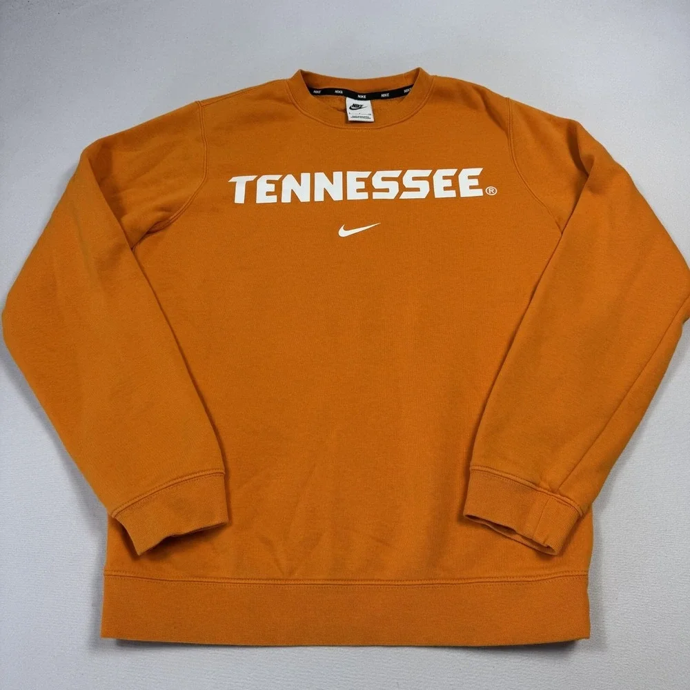 Nike‎ Tennessee Volunteers Crew Neck Sweatshirt NCAA Orange Men's Small